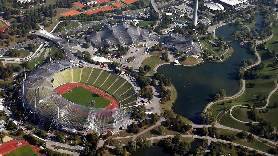Im Jahr 1972 fanden auf dem Münchener Olympia-Gelände die Sommerspiele statt.