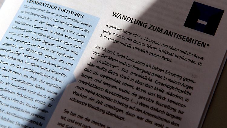So wollten die "Zeitungszeugen" Auszüge aus Hitlers Buch veröffentlichen.
