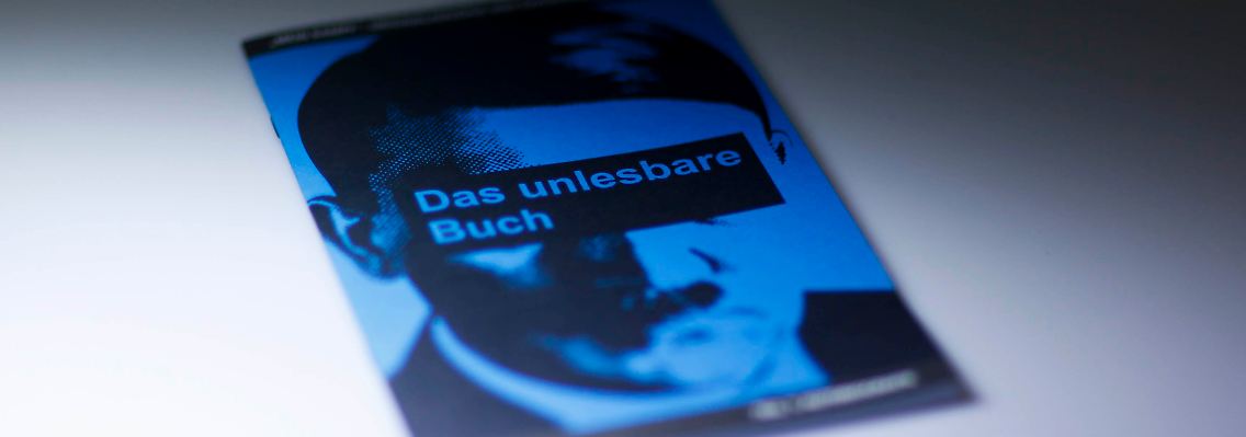 "Das unlesbare Buch" ist jetzt im Wortsinn unlesbar. Grund ist ein Rechtsstreit.