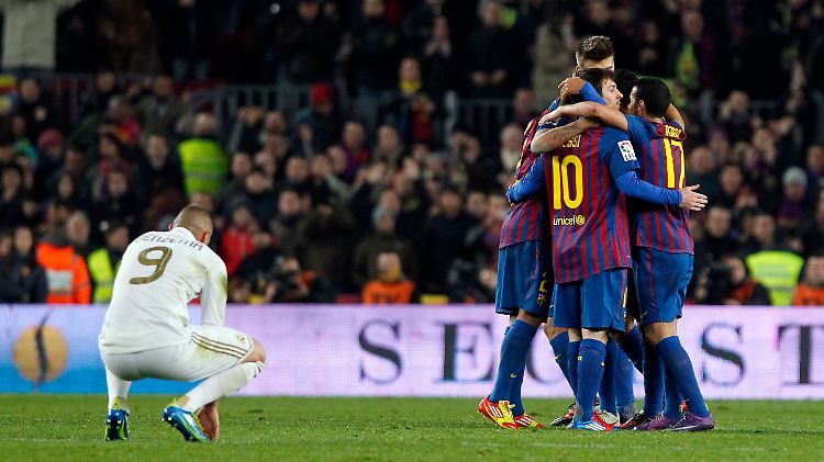 Nach dem verlorenen Pokalfinale 2011 nahm Barcelona im Viertelfinale Revanche am Erzrivalen Real Madrid.