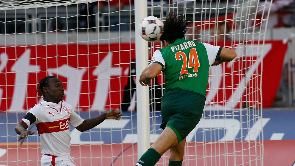 Das erste Tor erzielte Claudio Pizarro bereits in der 2. Minute.