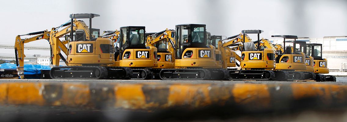 Caterpillar erzielt Rekordgewinn.