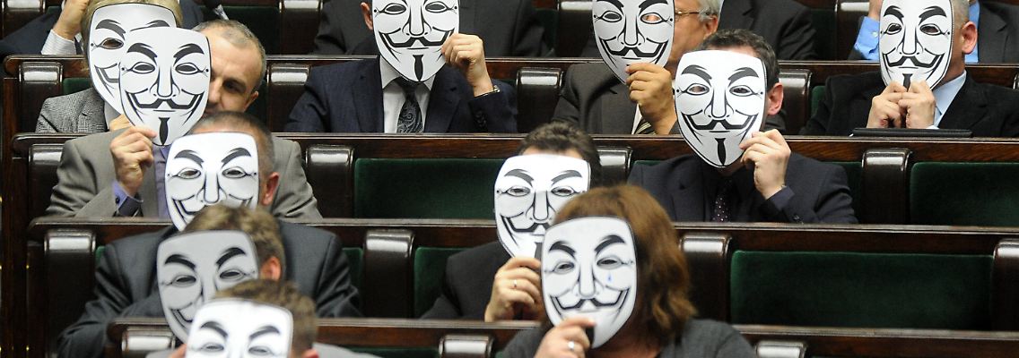 Die Abgeordneten der Palikot-Bewegung gelten als bunte Vögel des Parlaments.