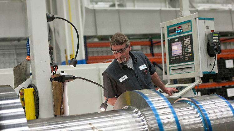 Produktion bei Siemens in Charlotte/North Carolina.