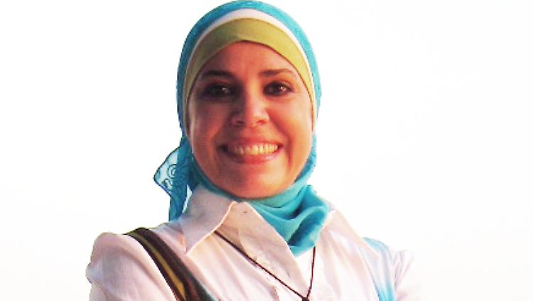 Die Aktivistin Sahar Al-Nadi sagt: "Die Revolution muss weitergehen, bis unsere Forderungen erfüllt sind."