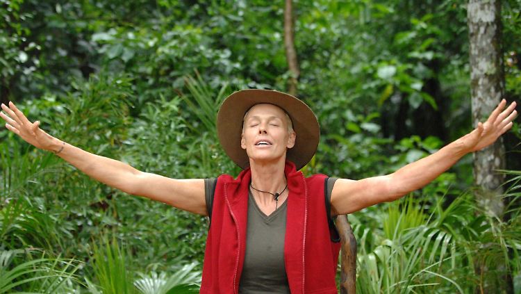 Die neue Herrscherin des Dschungels: Brigitte Nielsen.
