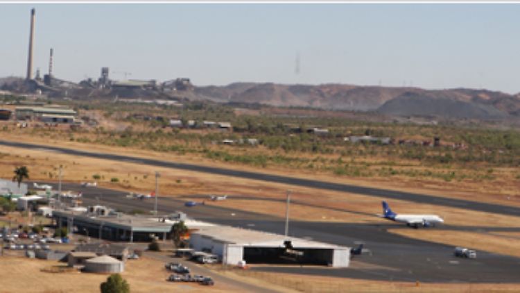 Die längste und beste Rollbahn in weitem Umkreis: Mount Isa.