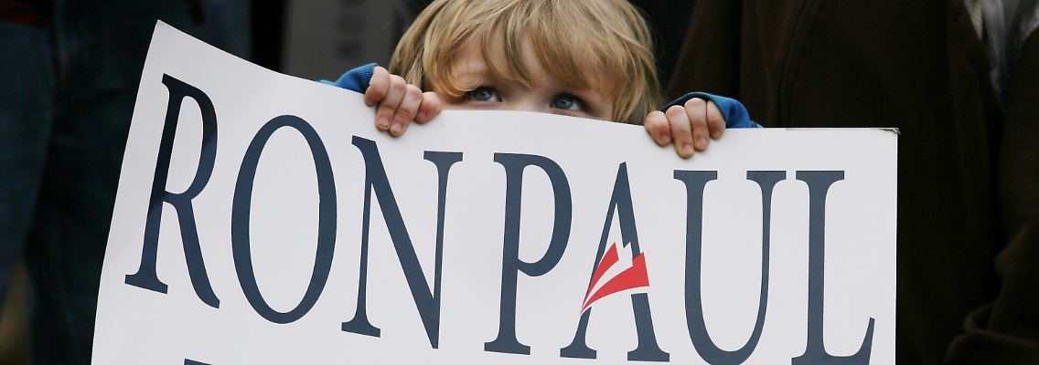 Der Libertäre Ron Paul ist die Hoffnung einer kleinen aber lautstarken Randgruppe.