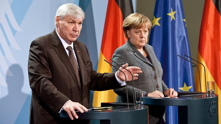 DGB-Chef Michael Sommer ist mit den Ergebnissen Merkels nicht einverstanden.