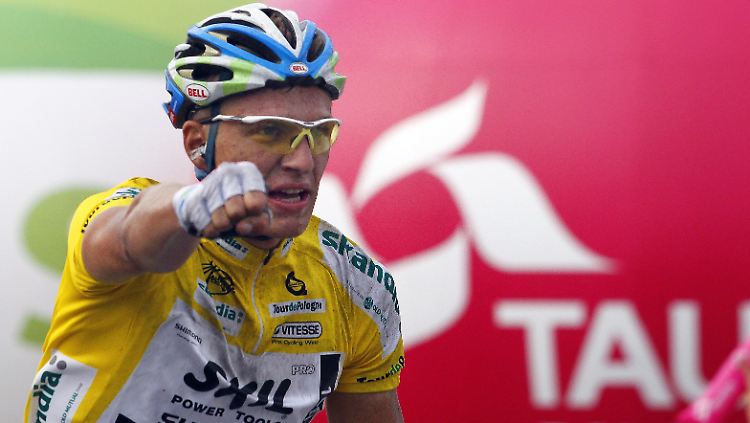 Der Thüringer Marcel Kittel im Trikot von Skil Shimano (Archivbild)