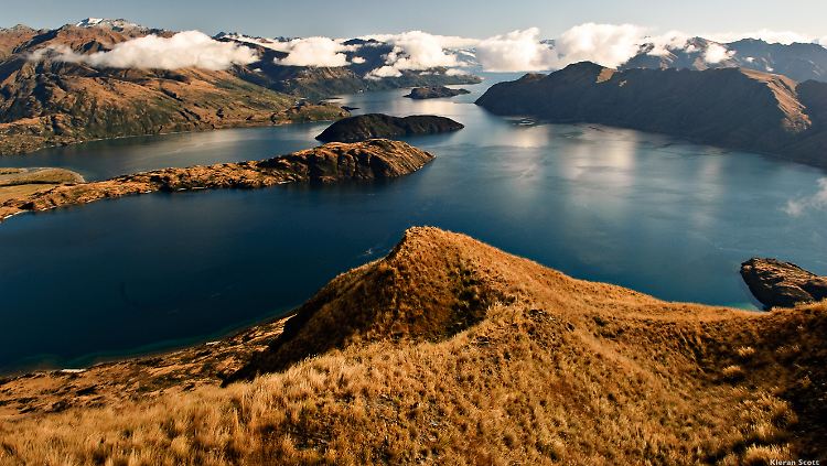 Eindrucksvoll ist der Blick auf den Lake Wanaka.