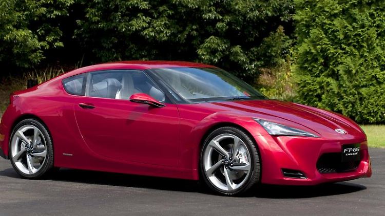 Ausblick auf einen neuen Sportwagen von Toyota? Noch ist der FT-86 eine reine Studie. (Bild: Toyota/dpa/tmn)