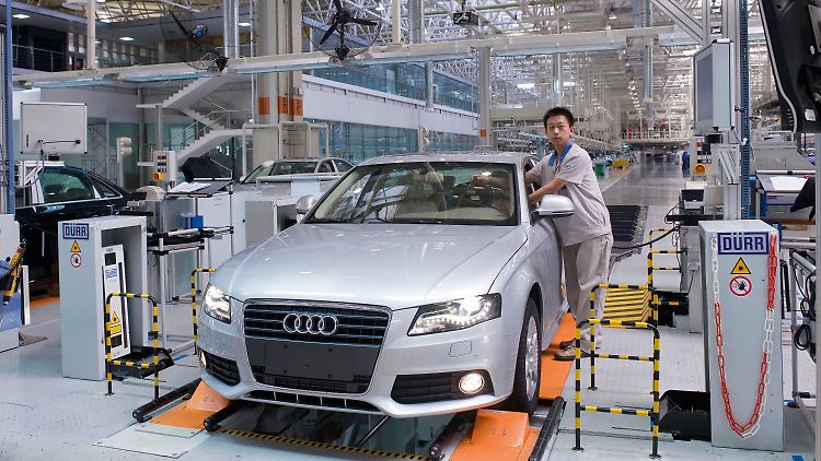 Produktion bei Audi in Changchun.