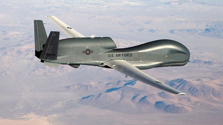 RQ-4 Global Hawk-Drohne aus dem Haus Northrop Grumman