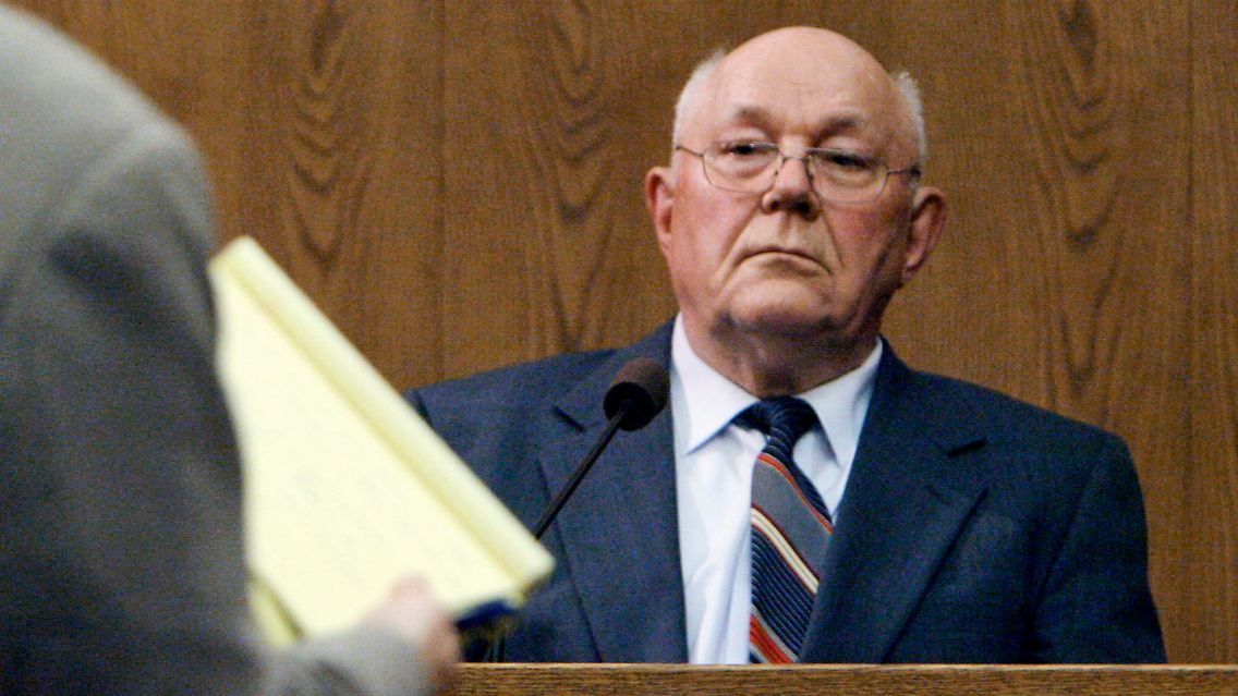 Demjanjuk bei einem Verfahren in Cleveland 2006.