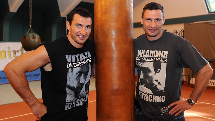 Vitali und Wladimir Klitschko: Gemeinsam sind sie die beiden Schwergewichtler eine Macht im Boxsport.