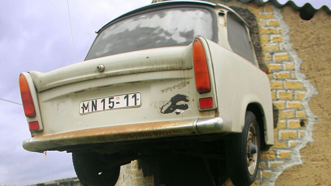 Ein abgewrackter Trabi?