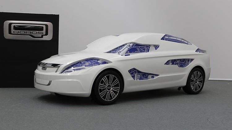 Der Qoros soll als eigenständiges Fahrzeug mit klar erkennbaren Formen Akzente im chinesischen Autobau setzen.