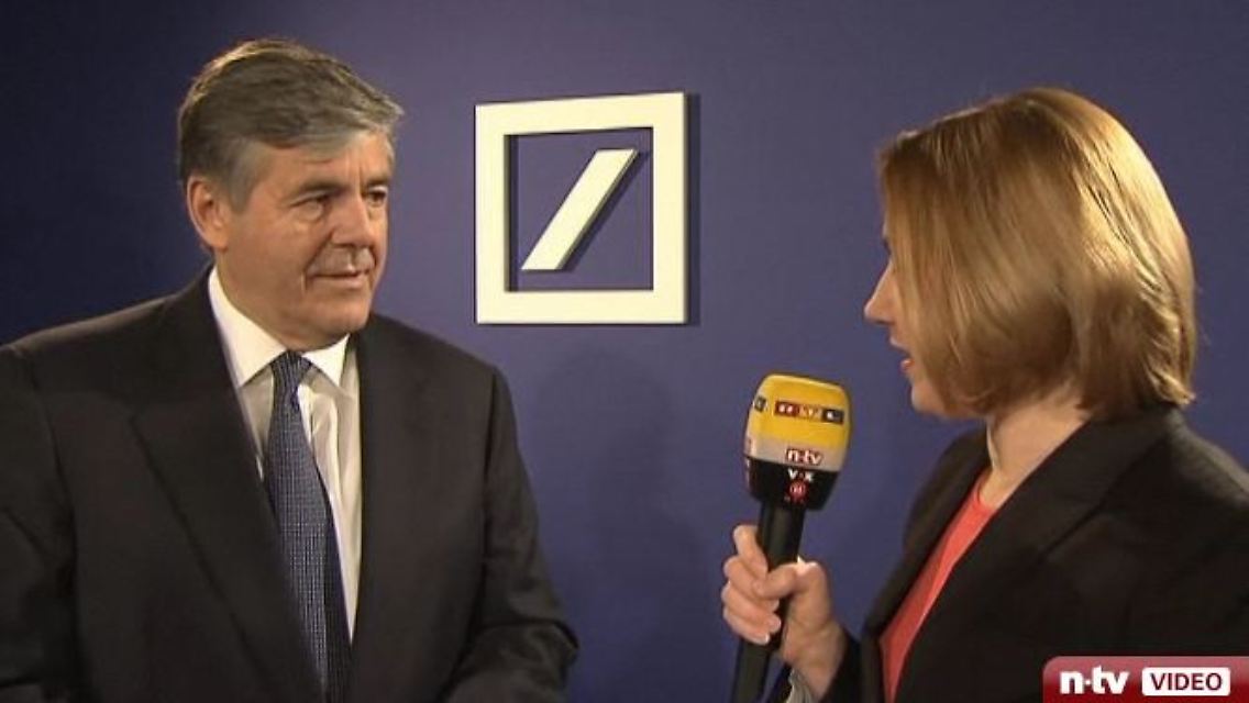 Josef Ackermann im Gespräch mit Katja Dofel