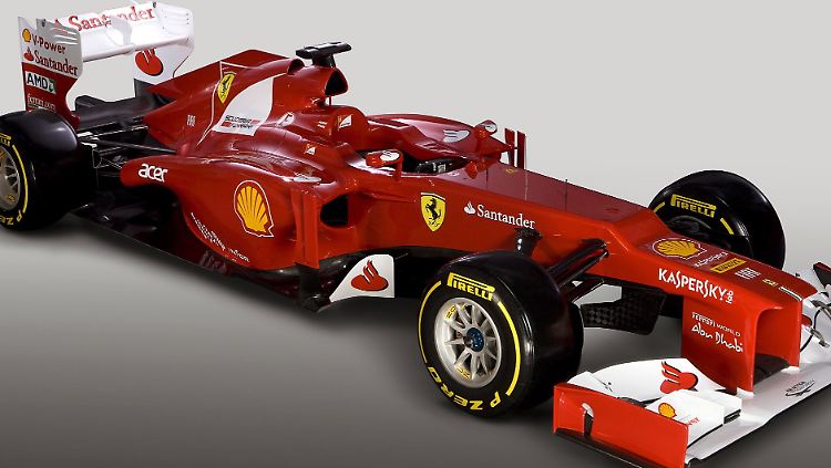 "Nicht so hübsch": Ferraris neuer F2012.