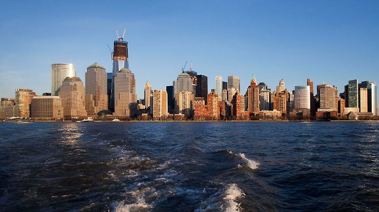 Wiederaufbau in New York: An Ground Zero wächst das neue One World Center in die Höhe.