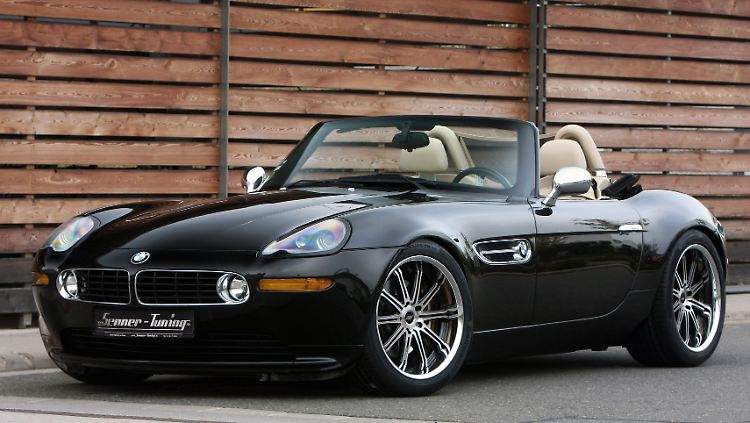 Behutsames Tuning: Der Veredler Senner hat den BMW Z8 Alpina modifiziert und dabei fast nur innere Werte korrigiert. Die Leistung steigt um 50 auf 450 PS. 
