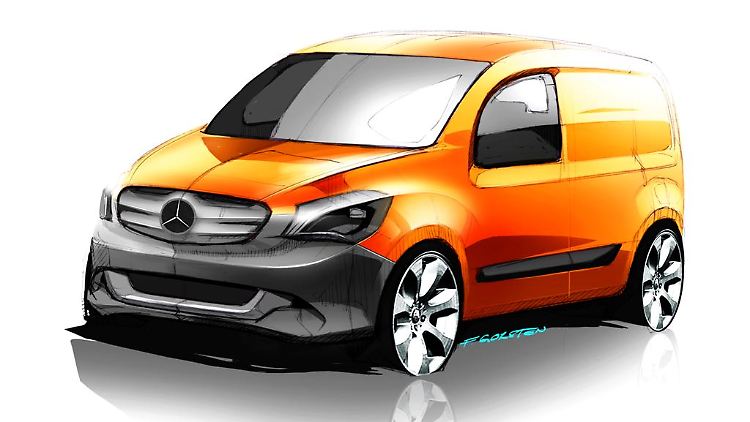 Der Citan soll in erster Linie ein Auto für Dienstleistung, Handel und Gewerbe sein.