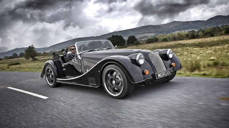 Dank des bei BMW eingekauften 4,8-Liter-V8-Benziners beschleunigt der Morgan Plus 8 in 4,5 Sekunden auf 100 km/h.