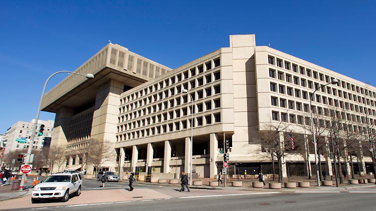 Im Hauptquartier des FBI will man von nichts wissen. 
