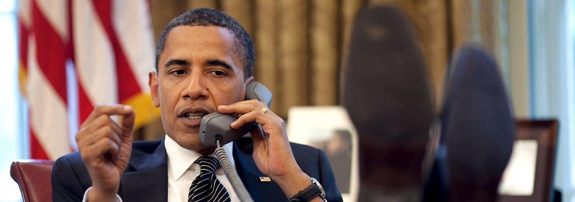 Ausgezeichnet für seine Diplomatie: Barack Obama.