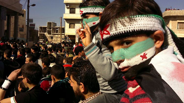 Wer in Syrien demonstriert, riskiert sein Leben.