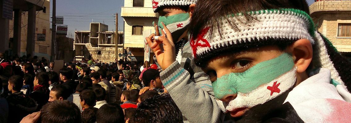 Wer in Syrien demonstriert, riskiert sein Leben.