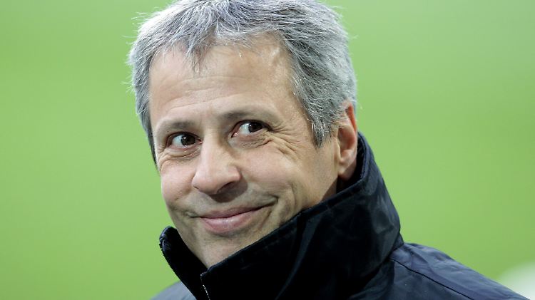 Ach, der Titekkampf: Mönchengladbachs Trainer Lucien Favre.