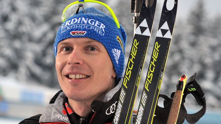 Immerhin Platz zwei: Biathlet Andreas Birnbacher.