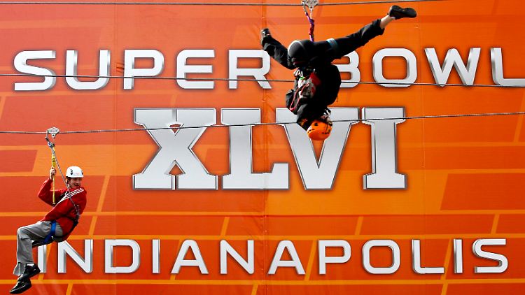 Es ist angerichtet: Heute Nacht steigt zum 46. Mal die große Super-Bowl-Show.