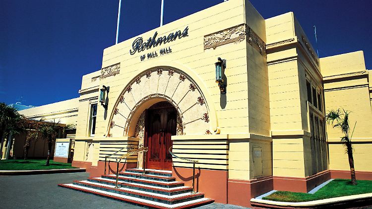 Eins der Prunkstücke in Napier ist das Rothmans Building.