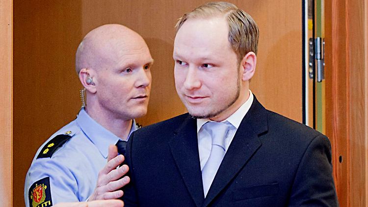 Ohne Anzeichen von Reue präsentierte sich Breivik jüngst bei einem Haftprüfungstermin.