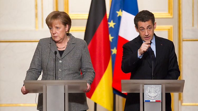 Merkels deutsch-französische Freundschaft heißt Sarkozy.