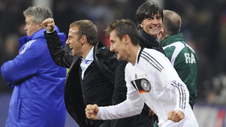 Hansi Flick und Miroslav Klose wissen, wie eine erfolgreiche Zusammenarbeit funktioniert.