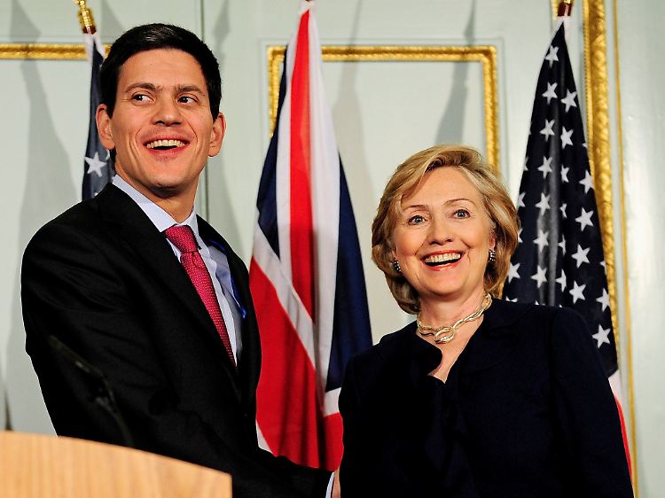 Einigkeit gegenüber dem Iran: Der britische Außenminister David Miliband und seine US-Kollegin Hillary Clinton.