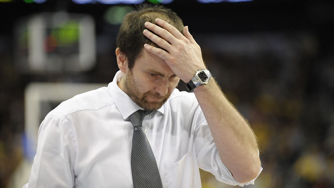 Albas Trainer Pavicevic - ein Sieg wie eine Niederlage.