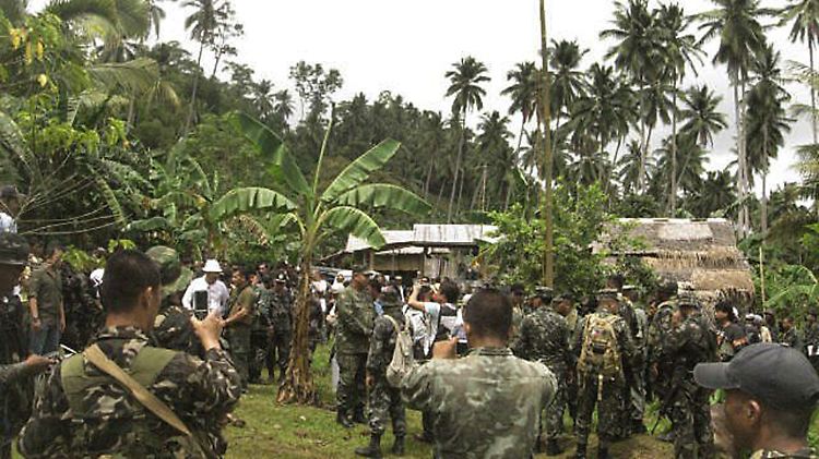 Philippinisches Militär umzingelt ein Camp der Terrorgruppe Abu Sayyaf. (Archivbild)