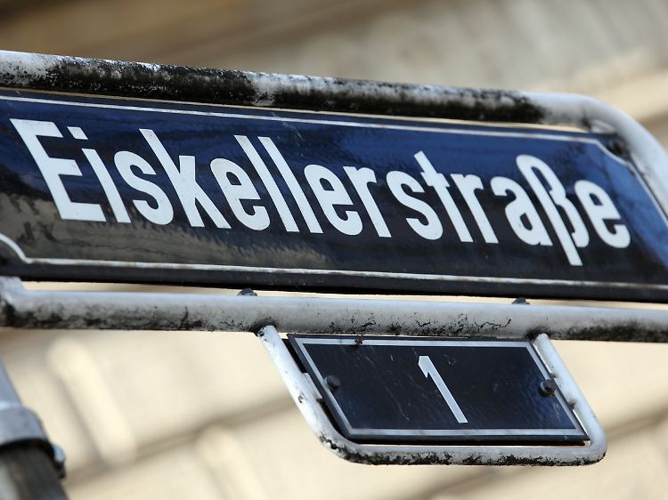 Nomen est Omen: die Eiskellerstraße in Düsseldorf.