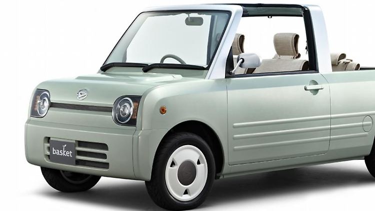 Ein Korb mit vier Plätzen: Daihatsu zeigt die Studie "Basket" auf der Tokio Motor Show.