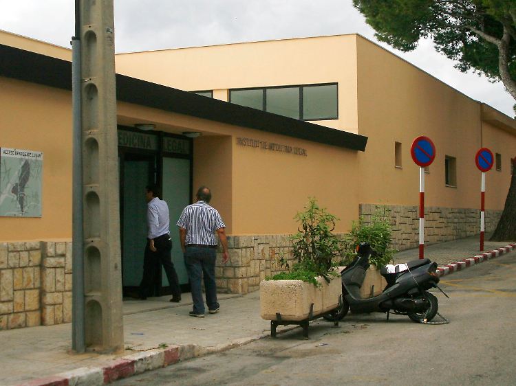 Die Leiche Gatelys liegt im Hospital von Palma.