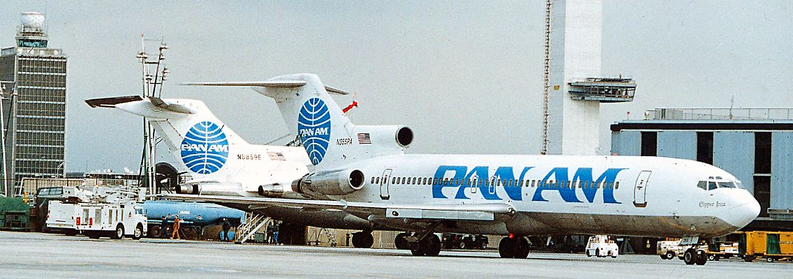 PanAm stellte bereits 1991 den Betrieb ein.