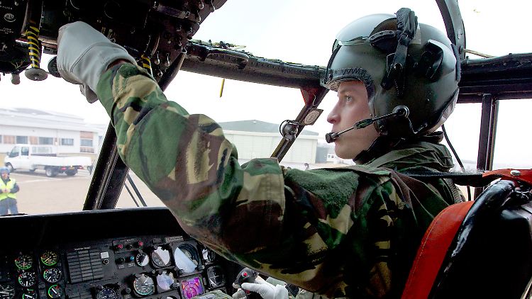 Prinz William soll seinen Pilotendienst auch auf den Falklandinseln erfüllen.