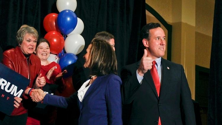 Konservativ, aber irgendwie nicht seriös genug: Rick Santorum.