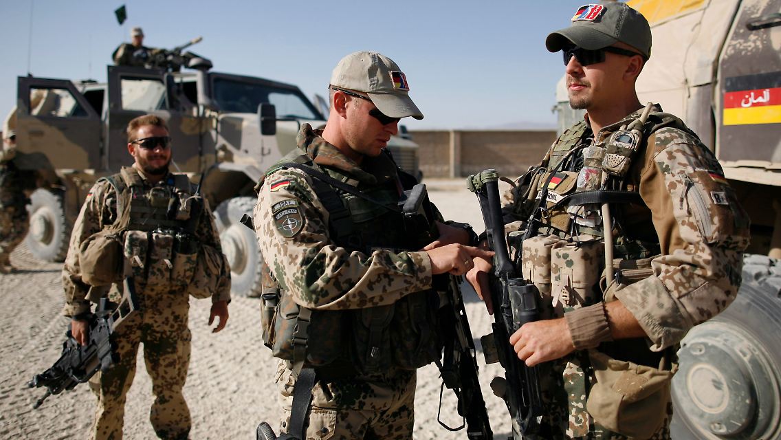 Die Waffen der Bundeswehr waren für die afghanischen Sicherheitskräfte bestimmt.
