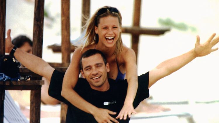 Lange her, aber schön war's: Michelle Hunziker und Eros Ramazzotti im Jahr 1996.